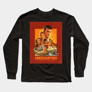 Uncharted 10 Years Of Adventure Long Sleeve T-Shirt